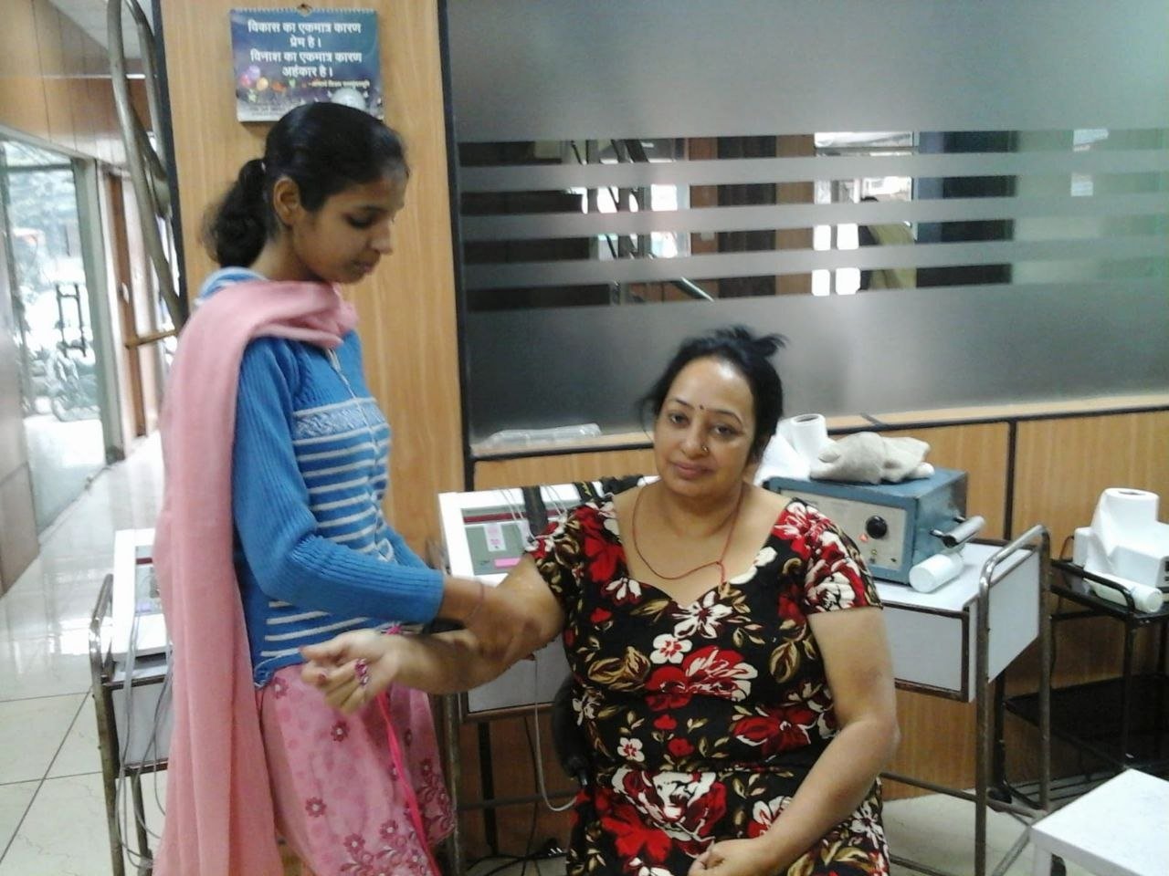 Doctor Examining Patient